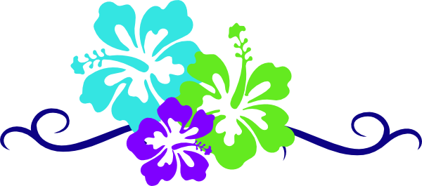 Hawaiian Flower Border Clip Art | Clipart Panda - Free Clipart Images