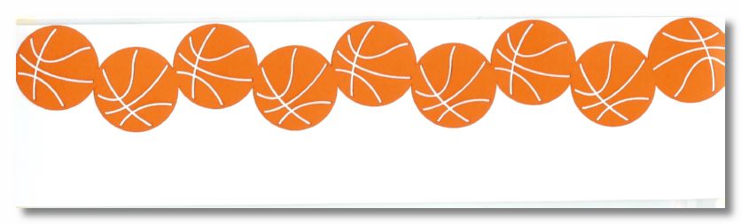 Pix For > Basketball Borders Clip Art