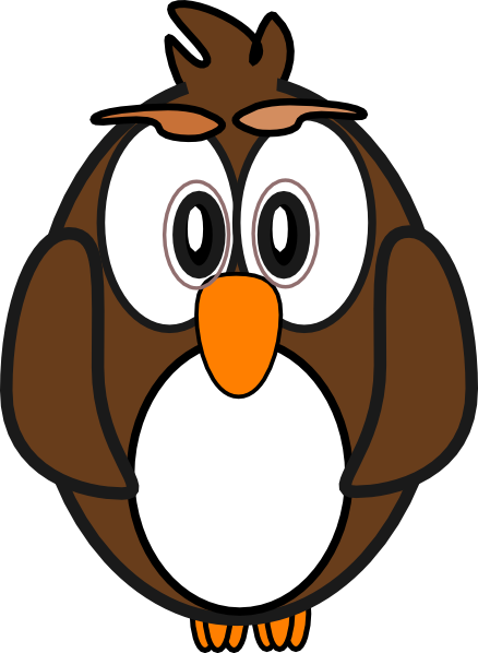 Small Owl SVG Downloads - Animal - Download vector clip art online