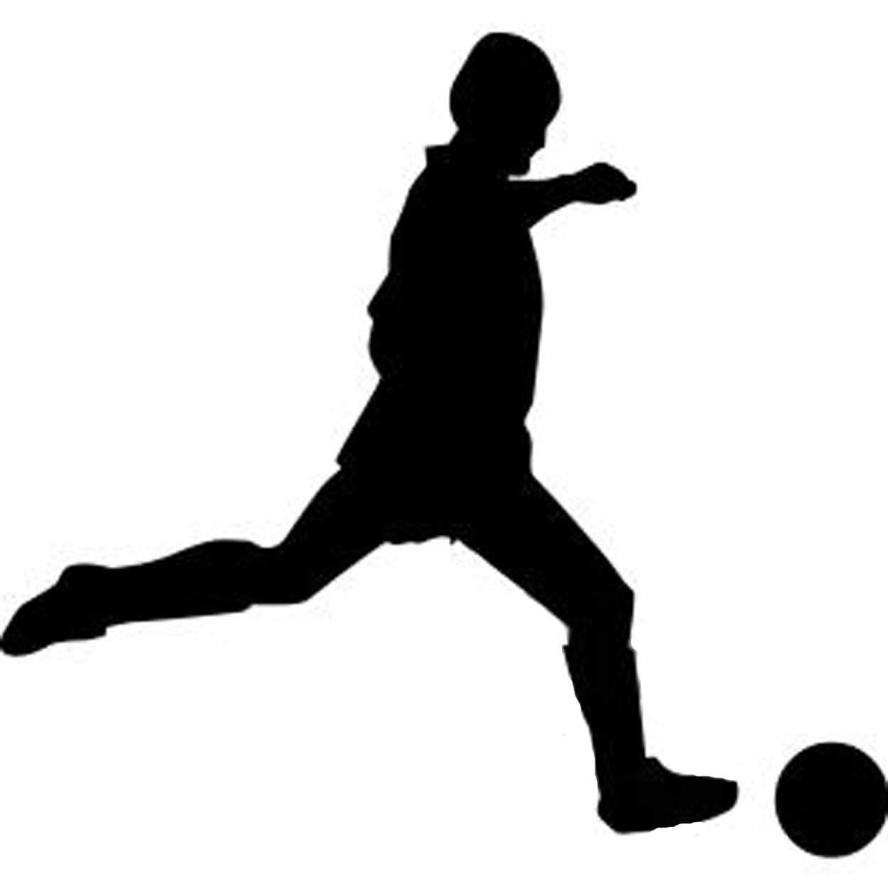 Soccer Player Silhouette | Clipart Panda - Free Clipart Images