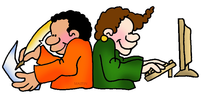 Free Research Skills Clip Art by Phillip Martin