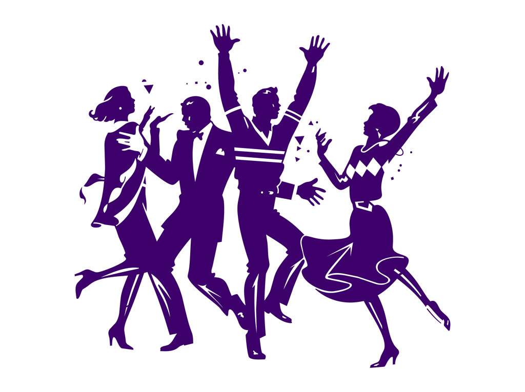 People Dancing At A Party Clip Art | Clipart Panda - Free Clipart ...
