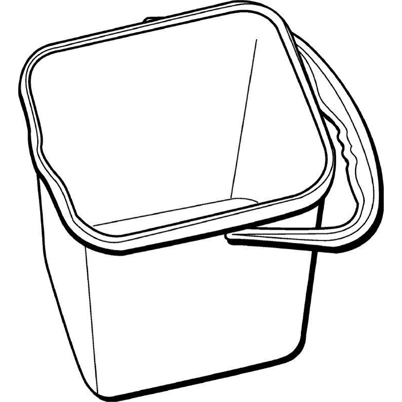 Square 12L Plastic Bucket I/N 4460089 | Bunnings Warehouse