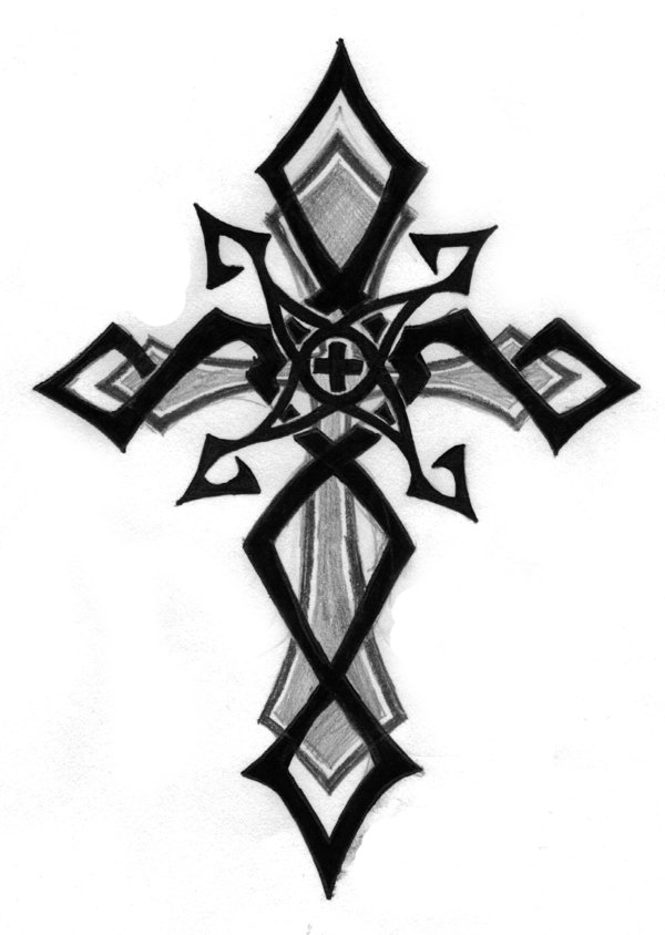 Tribal Cross by designbyry on DeviantArt