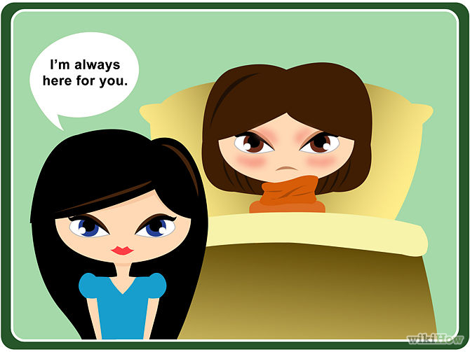 How to Help a Really Sick Friend or Relative: 5 Steps
