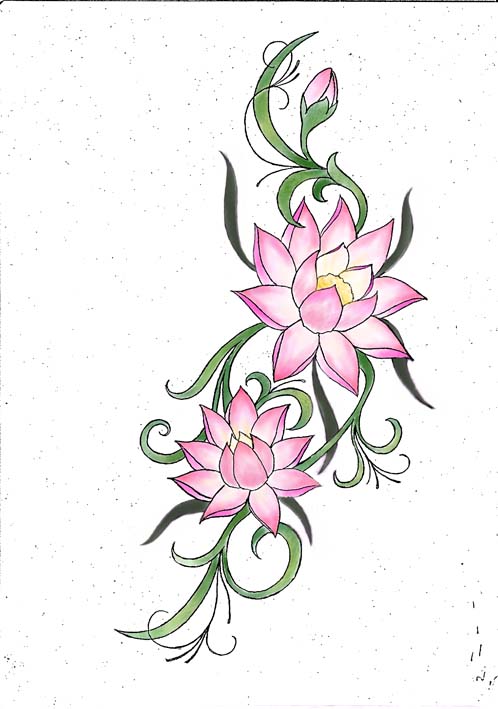 water lilly triball by primitive-art on DeviantArt
