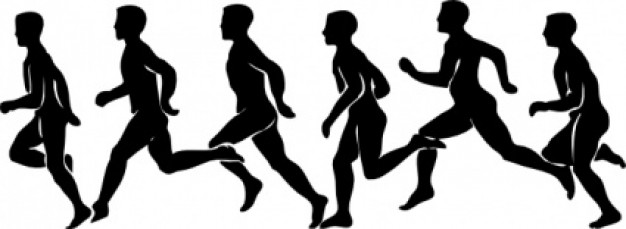 Running Exercise clip art Vector | Free Download
