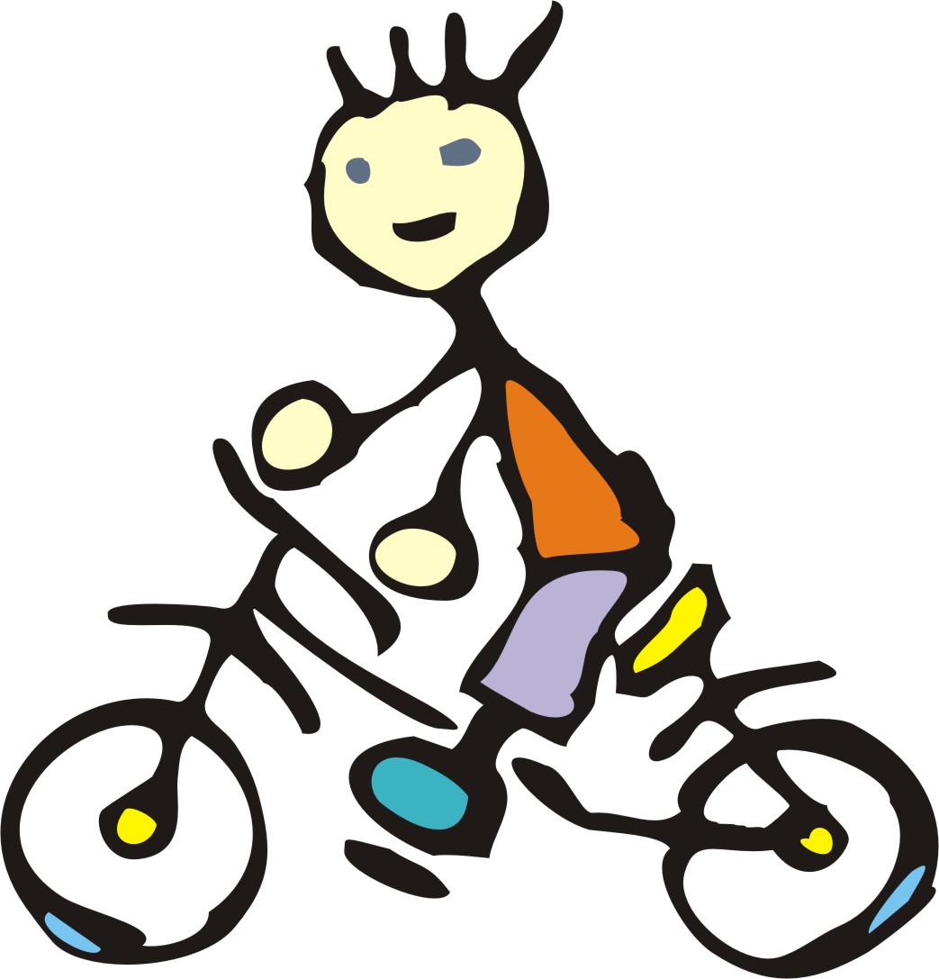 Cartoon Bike Rider - Cliparts.co