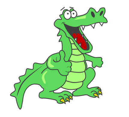 Alligator Head Clip Art - Gallery