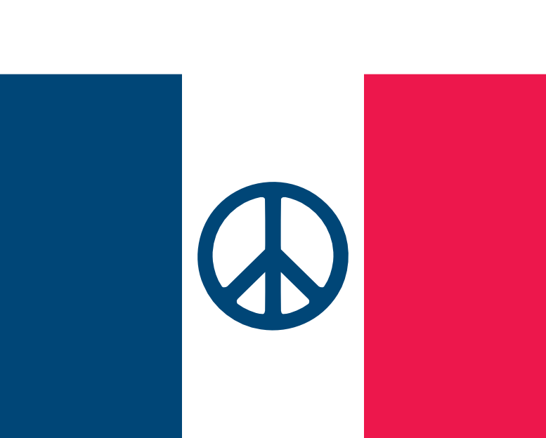 Flag Art France Peace Flag intelligentsia peacesymbol.org Peace ...