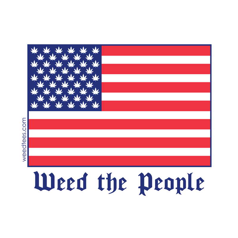 Weed the People Sticker