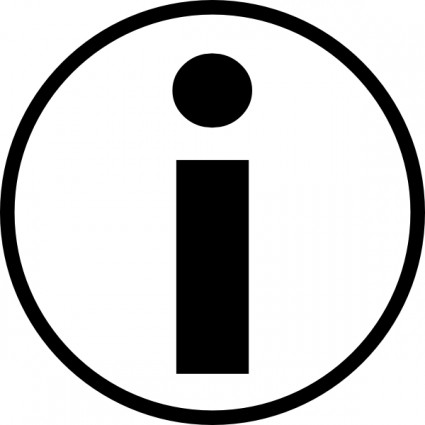 Missiridia Universal Information Symbol clip art Vector clip art ...