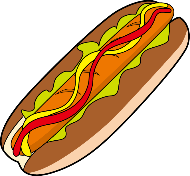 Clipart Hot Dogs - ClipArt Best