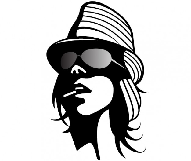 fashion girl vector clip art Vector | Free Download