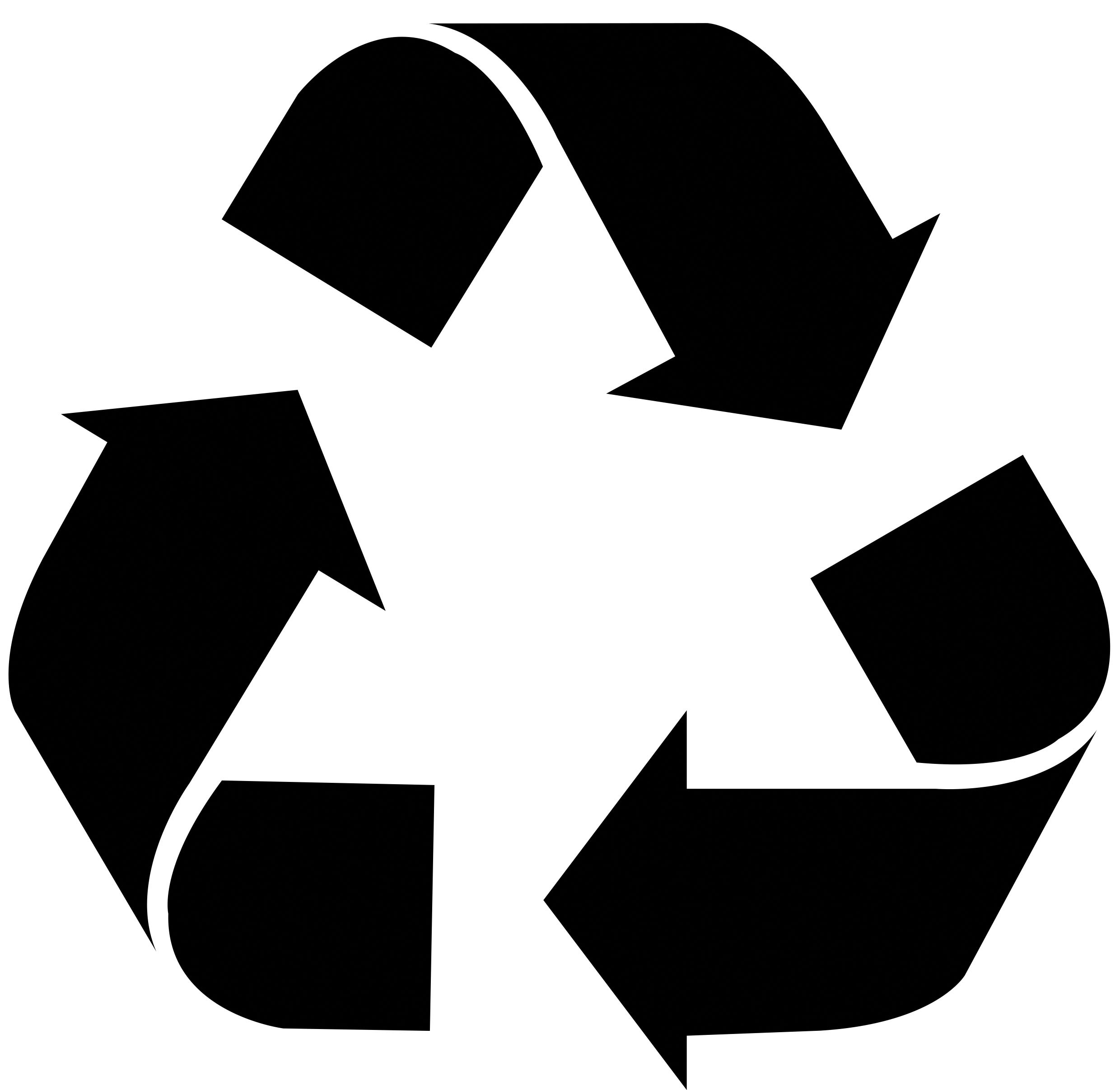 Recycling Symbol Black - ClipArt Best