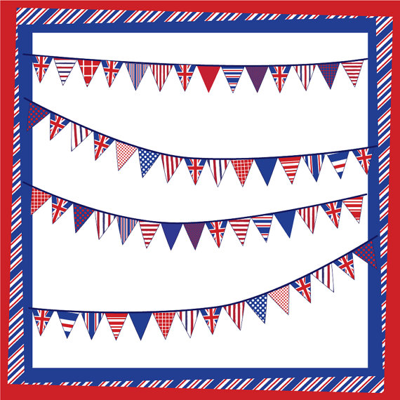 Red Pennant Banner Clip Art Images & Pictures - Becuo