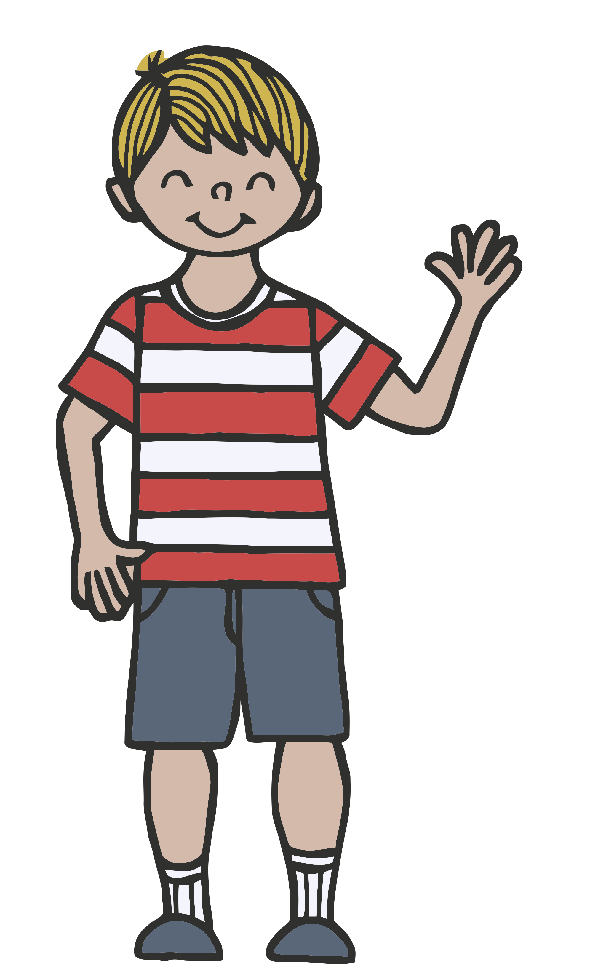 Images For > Waving Clipart
