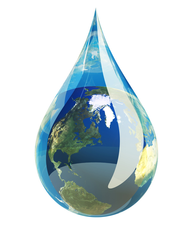 Water droplet with the earth in it. | Dorothy Day Catholic Worker ...