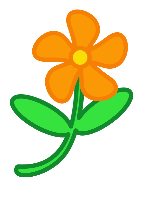 Free Simple Flower Clip Art - ClipArt Best - ClipArt Best