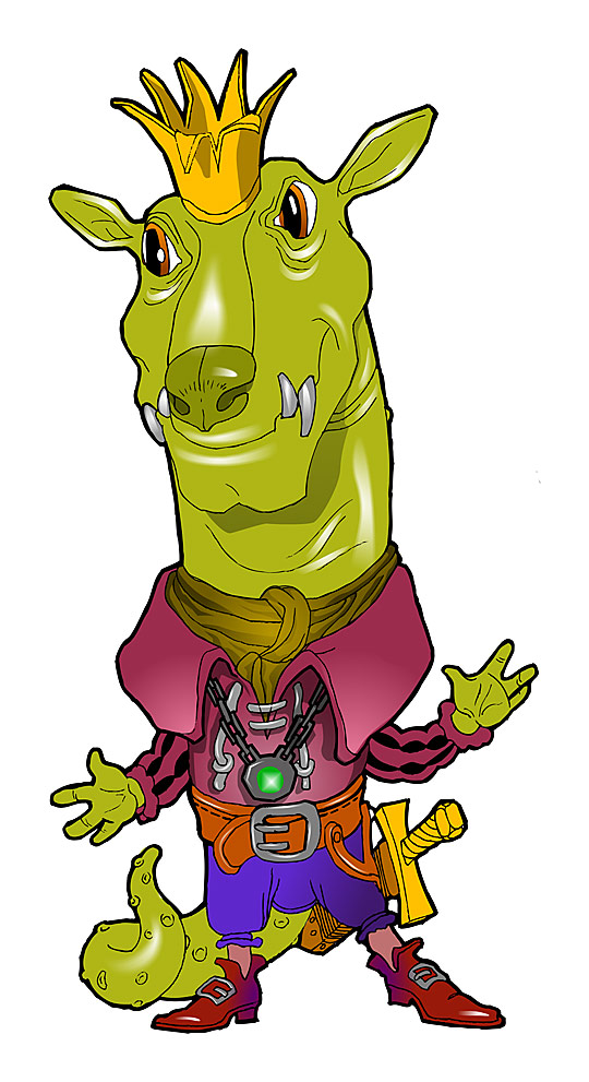 Monster cartoon character 17 by hugoo13 on deviantART