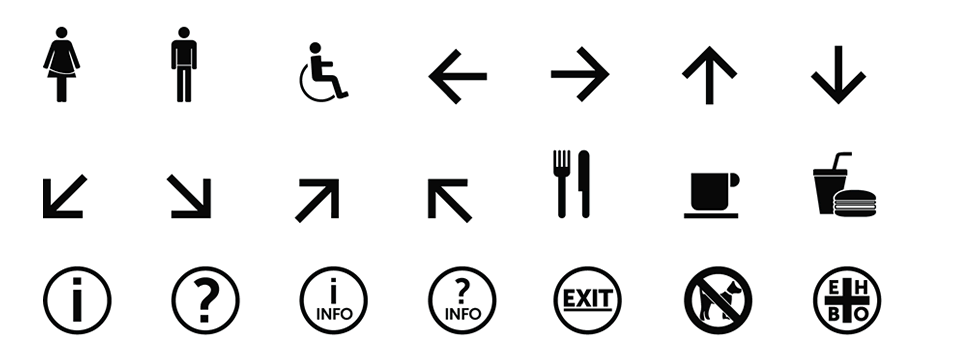 Free tool: Symbol Signs collection | designworkplan » wayfinding ...