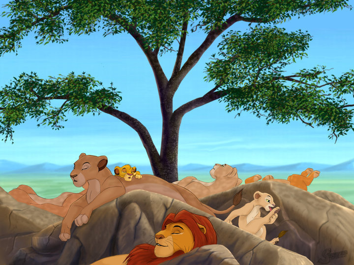 SImba`s family - The Lion King Fan Art (15188209) - Fanpop