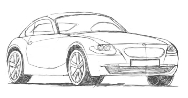 How to draw cars - Drawing Factory
