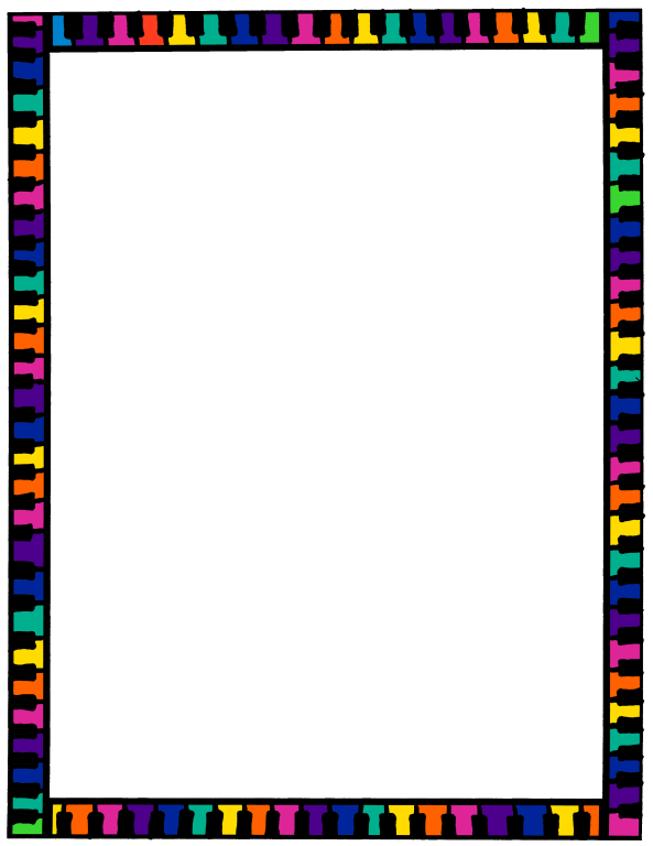 Colorful Borders | Mrs Ks Clip Art and more