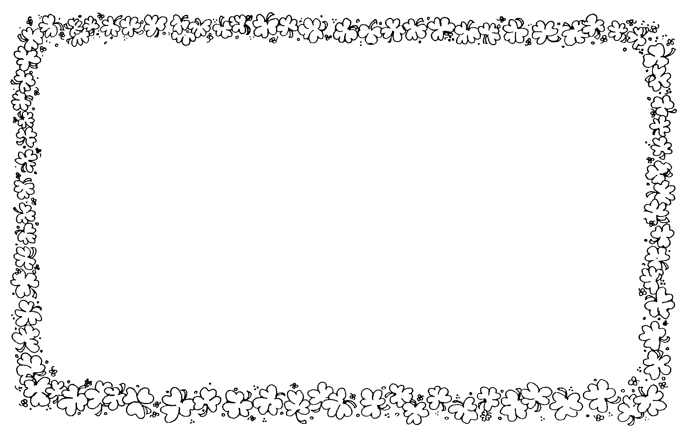 Mormon Share } Clover Border