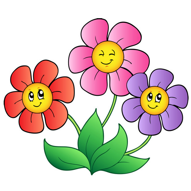 Pictures of flowers cartoon - Funny Family Wallpaper