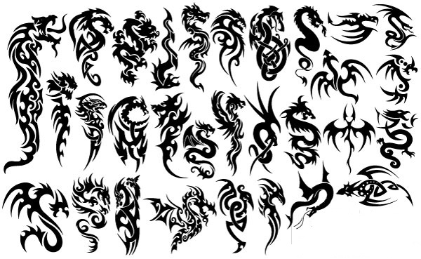 Tattoo design of dragon arm tattoo with free tattooing -Tattoo 4 Me