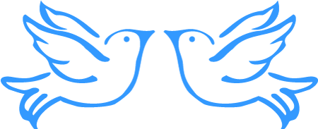 Love Birds Wedding Clip Art, Anniversary Graphics