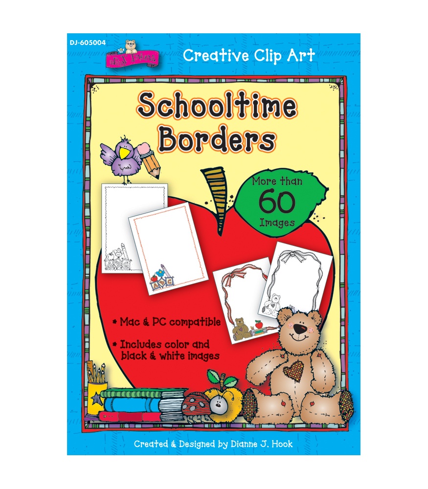 Schooltime Borders Clip Art | Carson-Dellosa Publishing