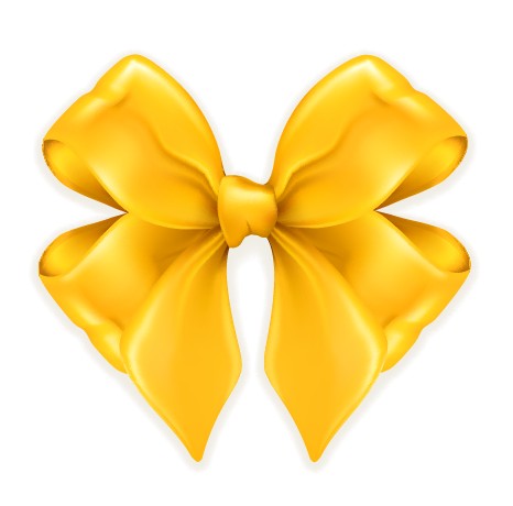 Golden Bow vector material - Vector Other free download
