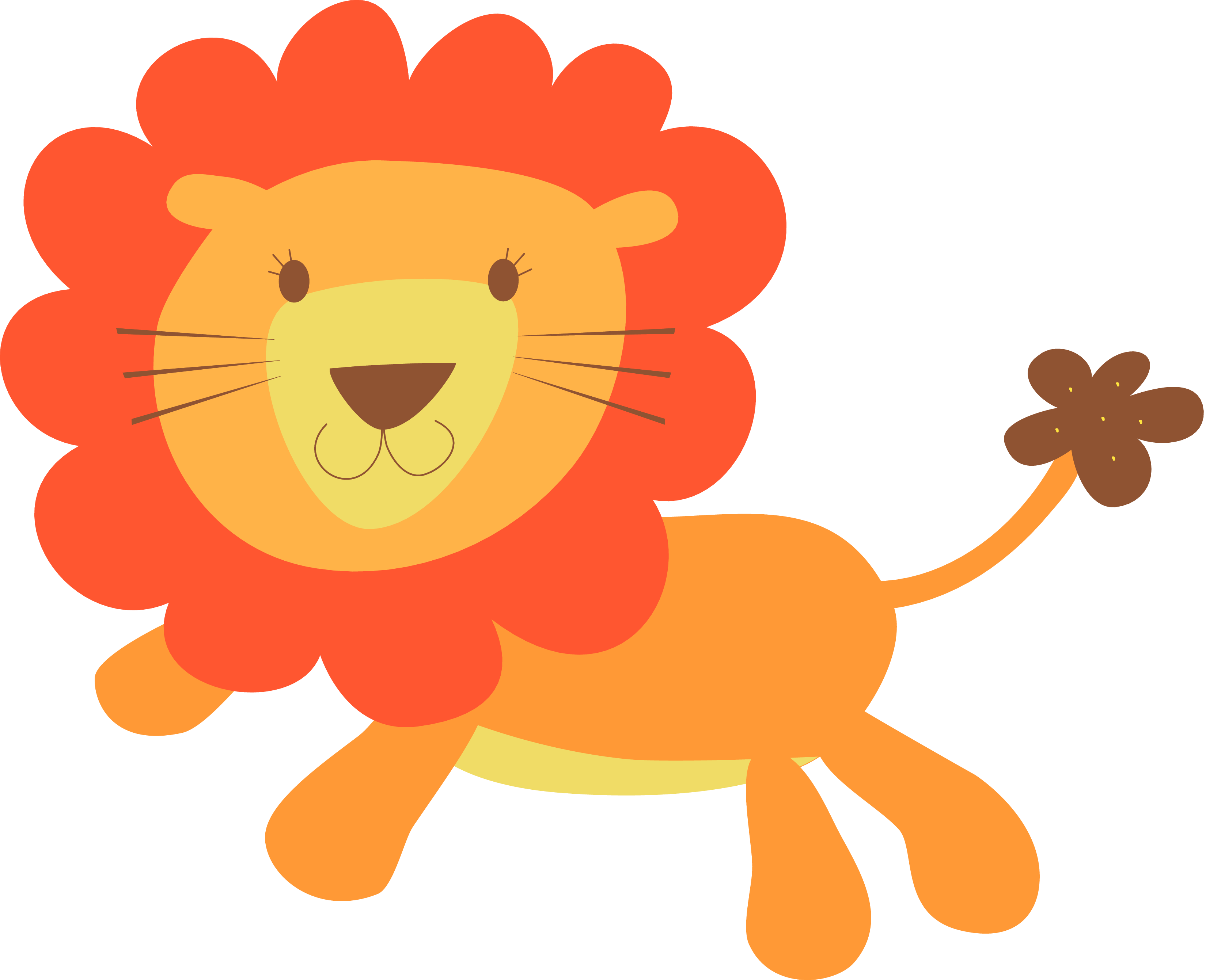 Baby Lion Cartoon - ClipArt Best