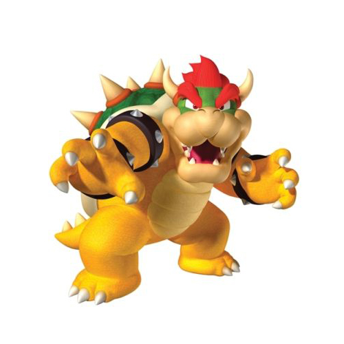 HUGE 30" x 30" Super Mario Brothers Bowser Wall Decal