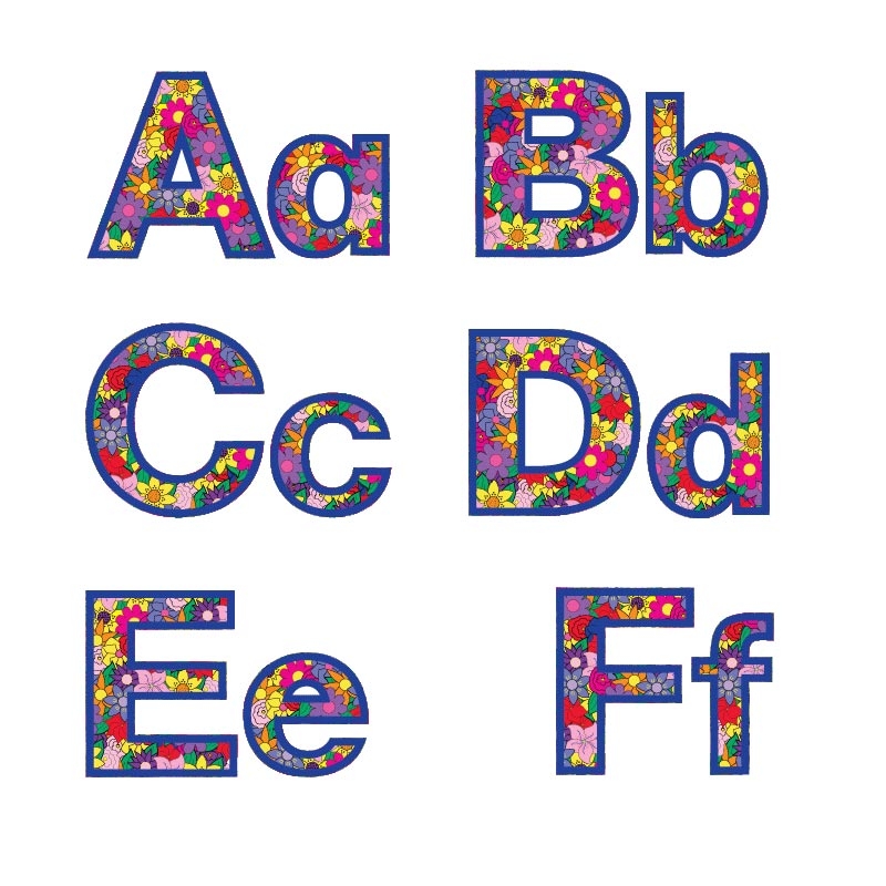 Pretty “Flower Pots” Bulletin Board Letters - Hygloss Products