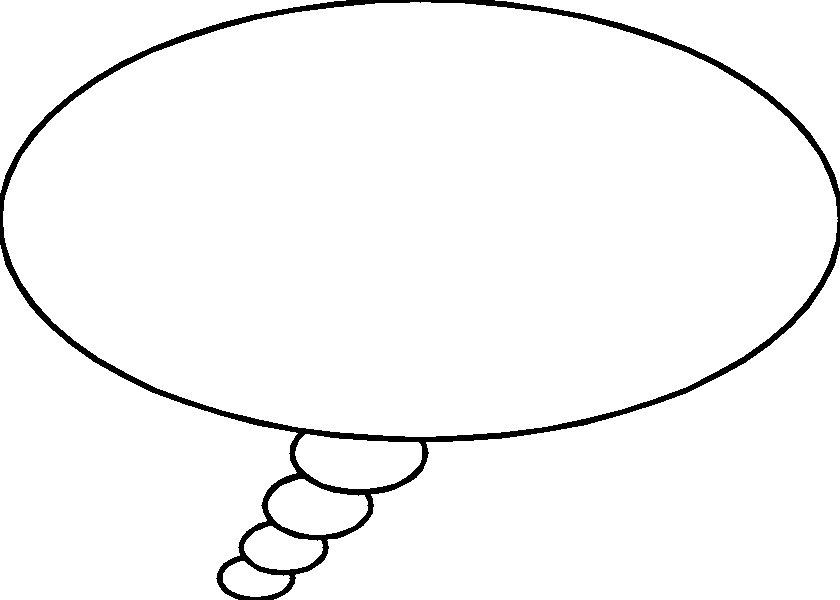 Thought Bubble Clipart