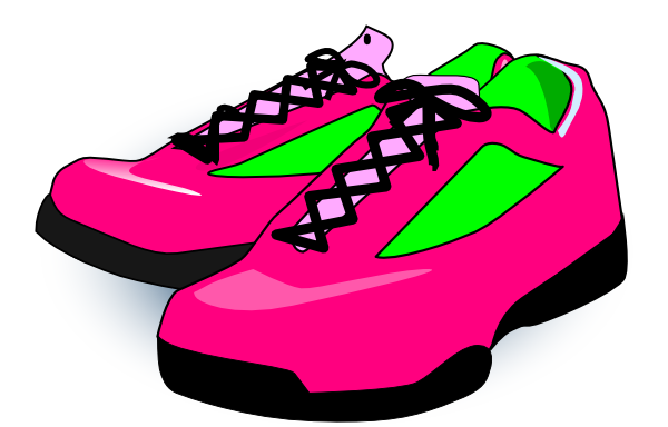 Karson Blaster Shoes clip art - vector clip art online, royalty ...