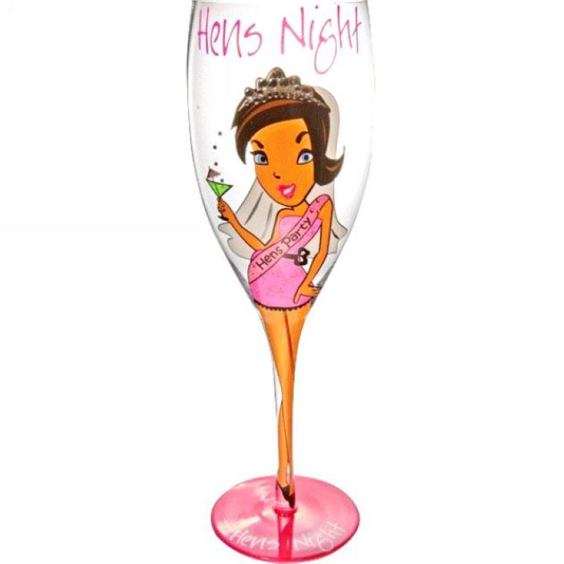 Wedding Giant Hens Night Champagne Flute - Wedding Wish