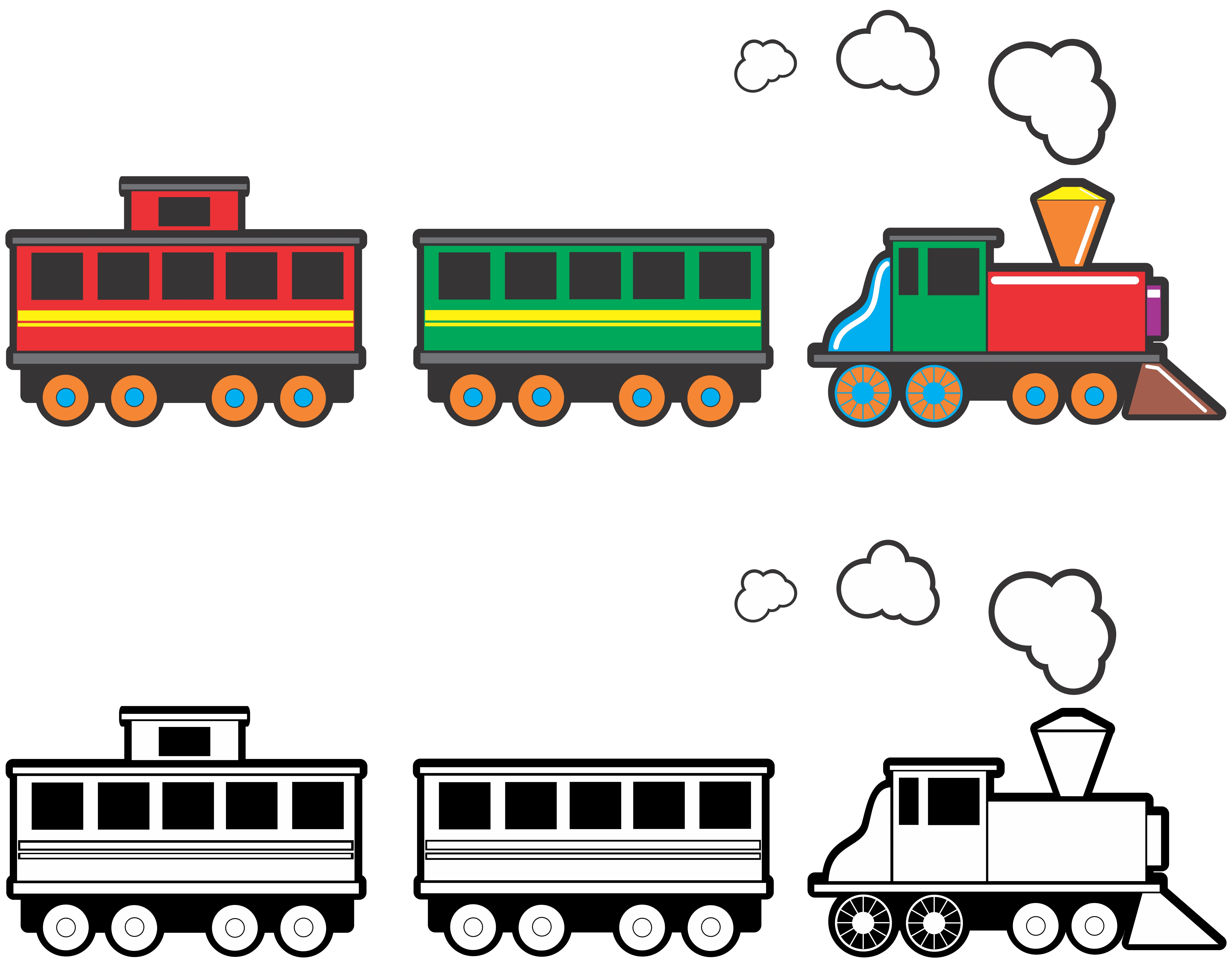 Toy or cartoon train Clip Art | Photos and Images | Clip Art ...