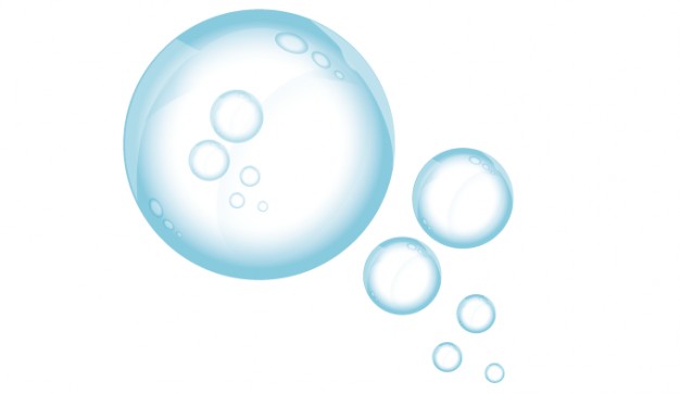 Water Bubbles Vector Vector | Free Download