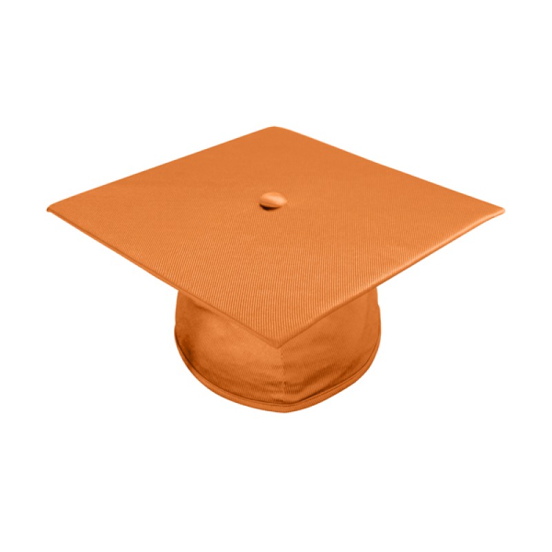 Shiny Orange Bachelor Academic Cap, Gown & Tassel | Gradshop