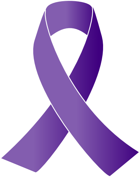 Purple Cancer Ribbon Clip Art - ClipArt Best
