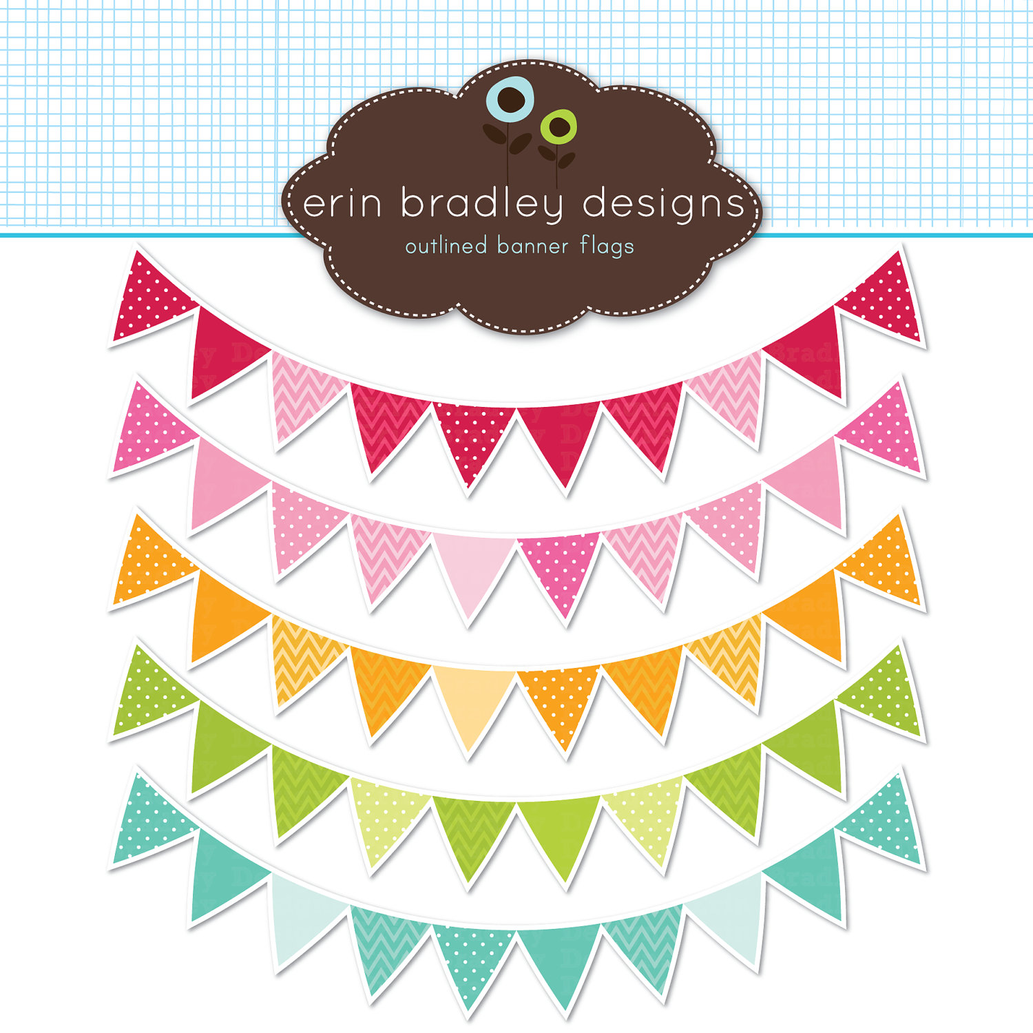 Images For > Blue Triangle Banner Clipart