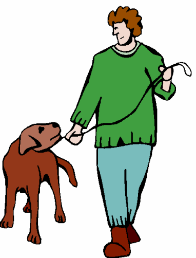 Walking the dog Graphics and Animated Gifs
