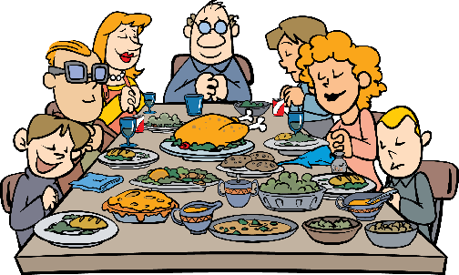 Thanksgiving Feast Clip Art - ClipArt Best