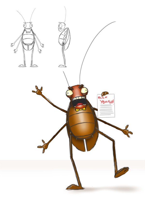 Cockroach! on Behance