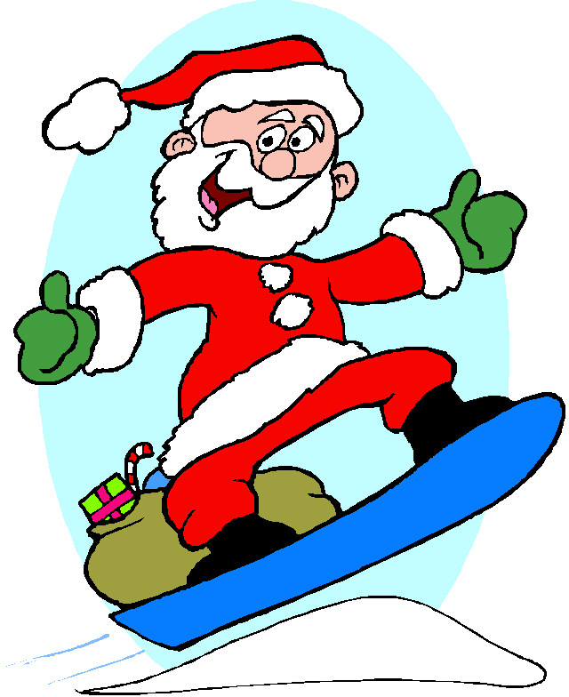 Navidad deportes Clip Art