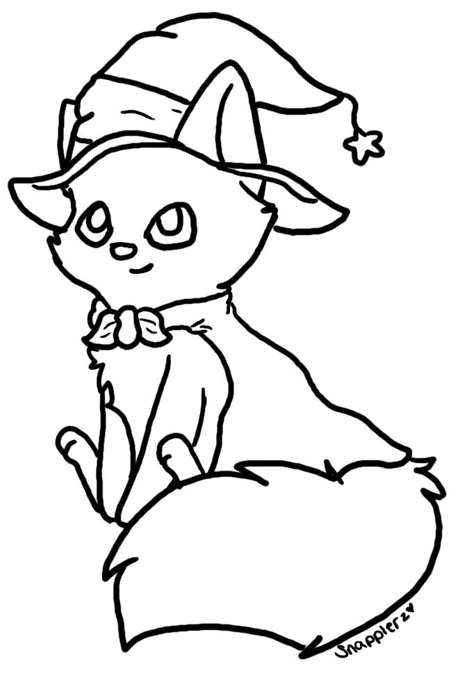 Free Halloween Lineart by Snapplerz on deviantART
